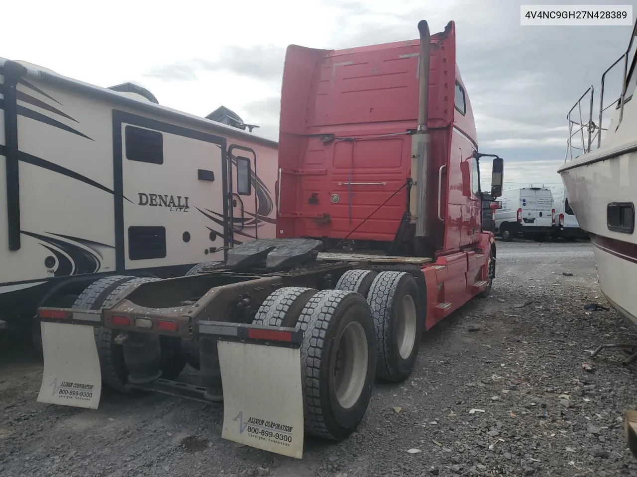 2007 Volvo Vn Vnl VIN: 4V4NC9GH27N428389 Lot: 72131984