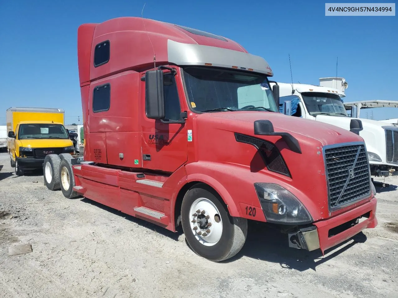 2007 Volvo Vn Vnl VIN: 4V4NC9GH57N434994 Lot: 75449504