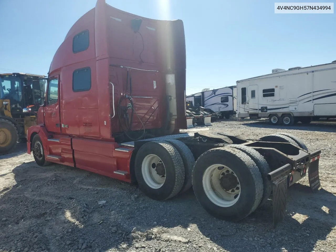 2007 Volvo Vn Vnl VIN: 4V4NC9GH57N434994 Lot: 75449504