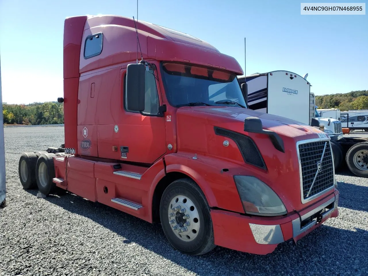 2007 Volvo Vn Vnl VIN: 4V4NC9GH07N468955 Lot: 76332114