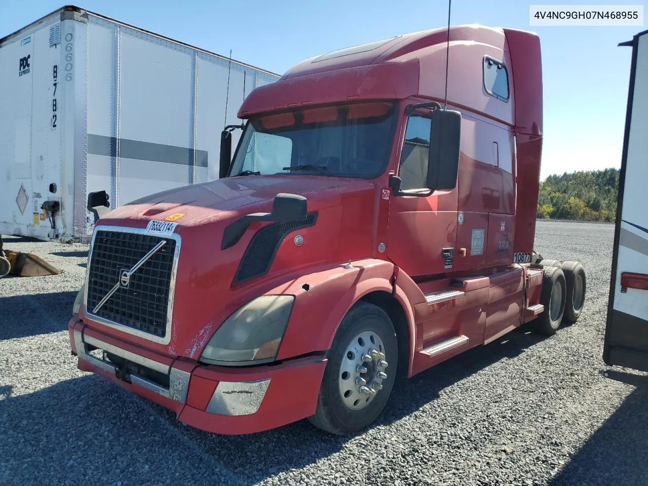 2007 Volvo Vn Vnl VIN: 4V4NC9GH07N468955 Lot: 76332114