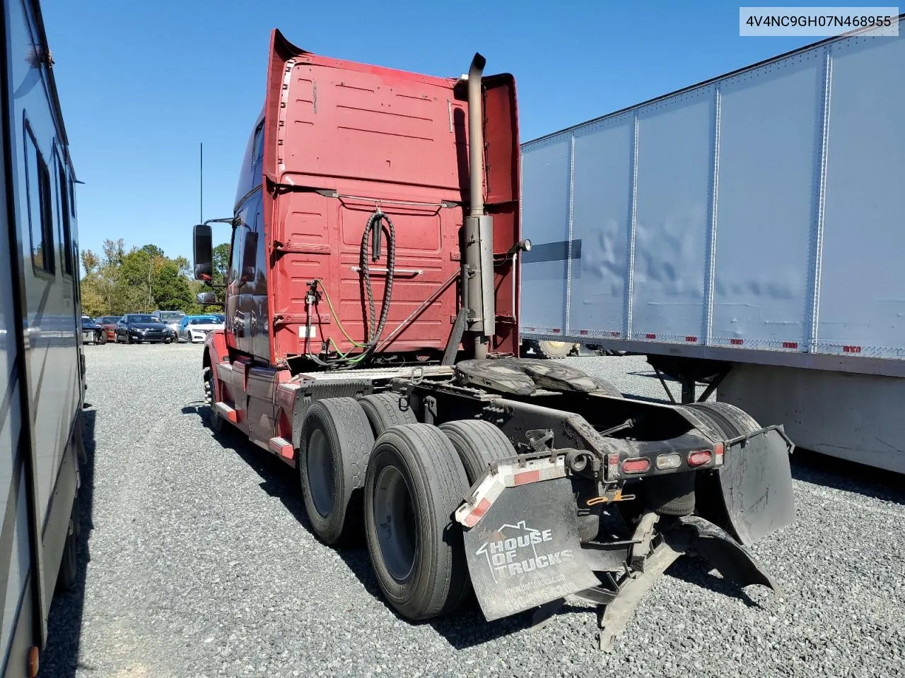 2007 Volvo Vn Vnl VIN: 4V4NC9GH07N468955 Lot: 76332114