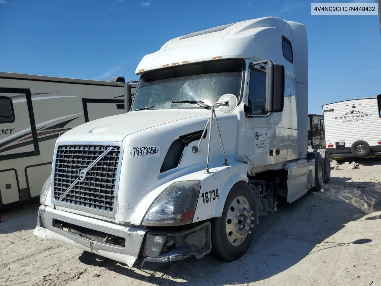 2007 Volvo Vn Vnl VIN: 4V4NC9GH07N448432 Lot: 76473454