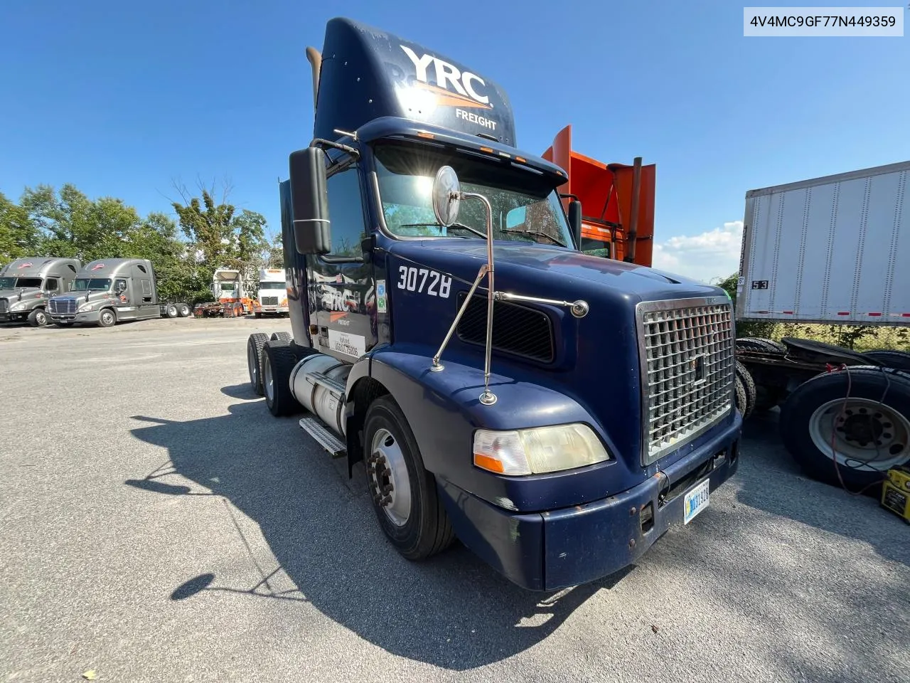 2007 Volvo Vn Vnm VIN: 4V4MC9GF77N449359 Lot: 76981944