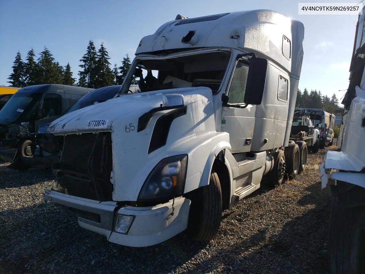 2009 Volvo Vn Vnl VIN: 4V4NC9TK59N269257 Lot: 67733874