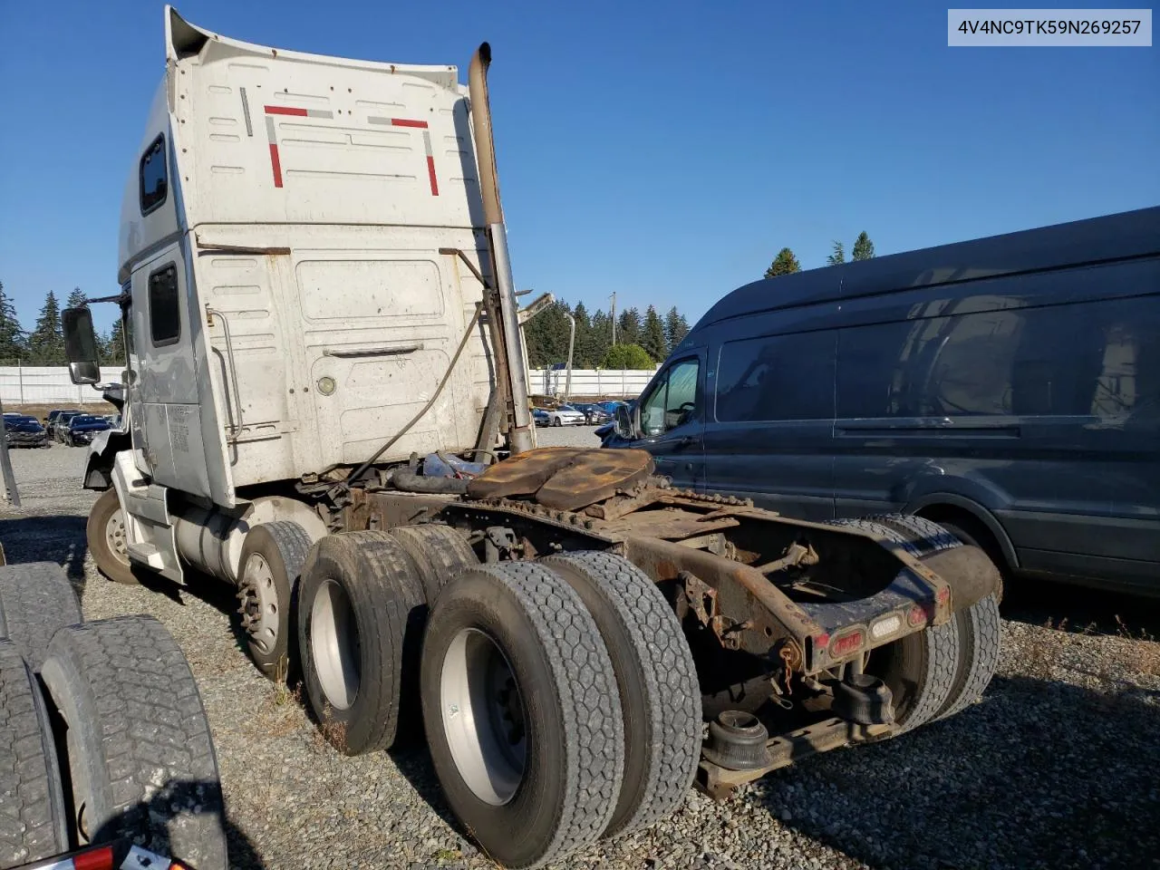 2009 Volvo Vn Vnl VIN: 4V4NC9TK59N269257 Lot: 67733874