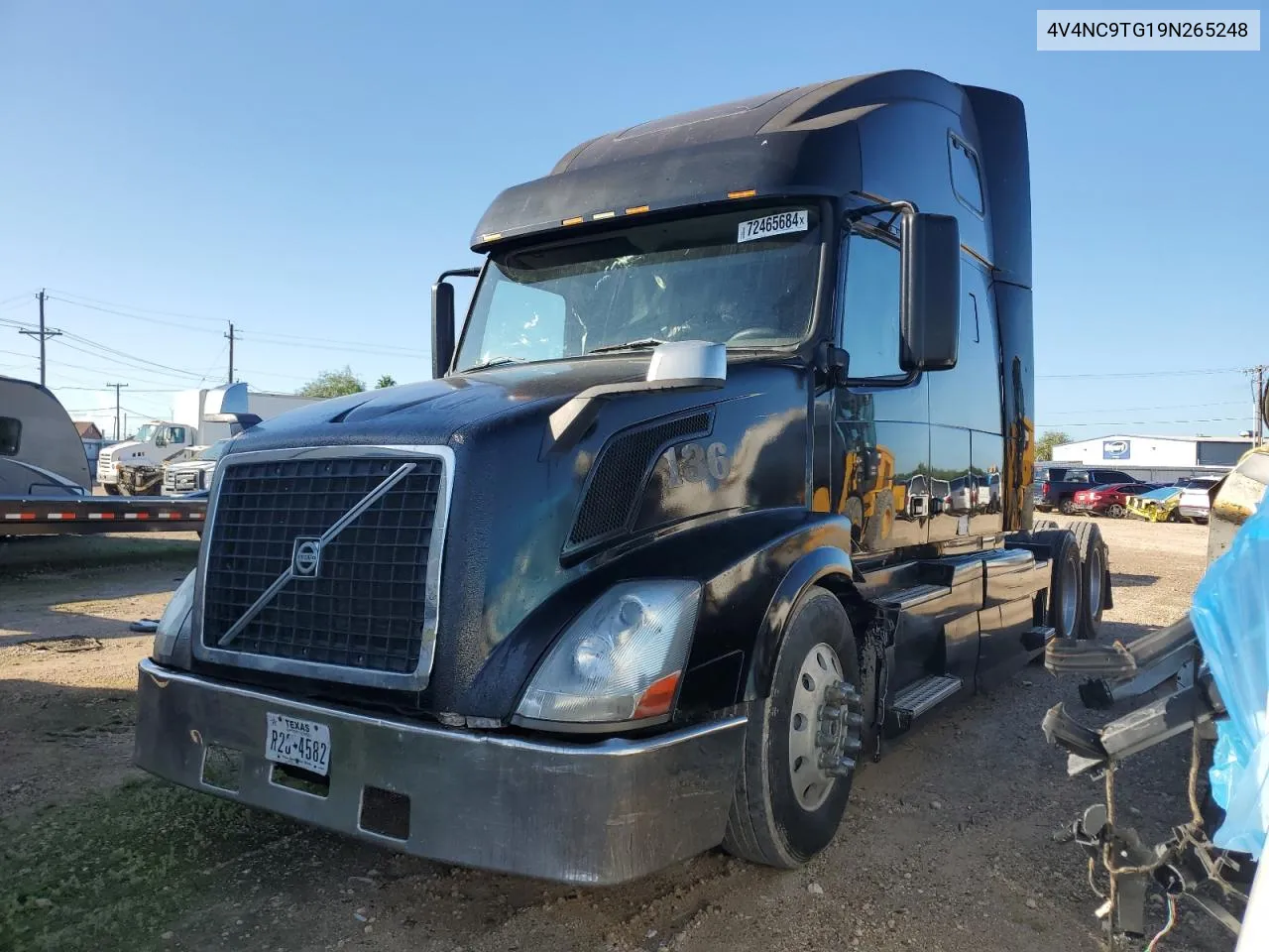 2009 Volvo Vn Vnl VIN: 4V4NC9TG19N265248 Lot: 72465684