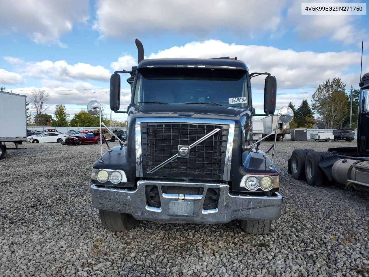 2009 Volvo Vhd VIN: 4V5K99EG29N271750 Lot: 75540134