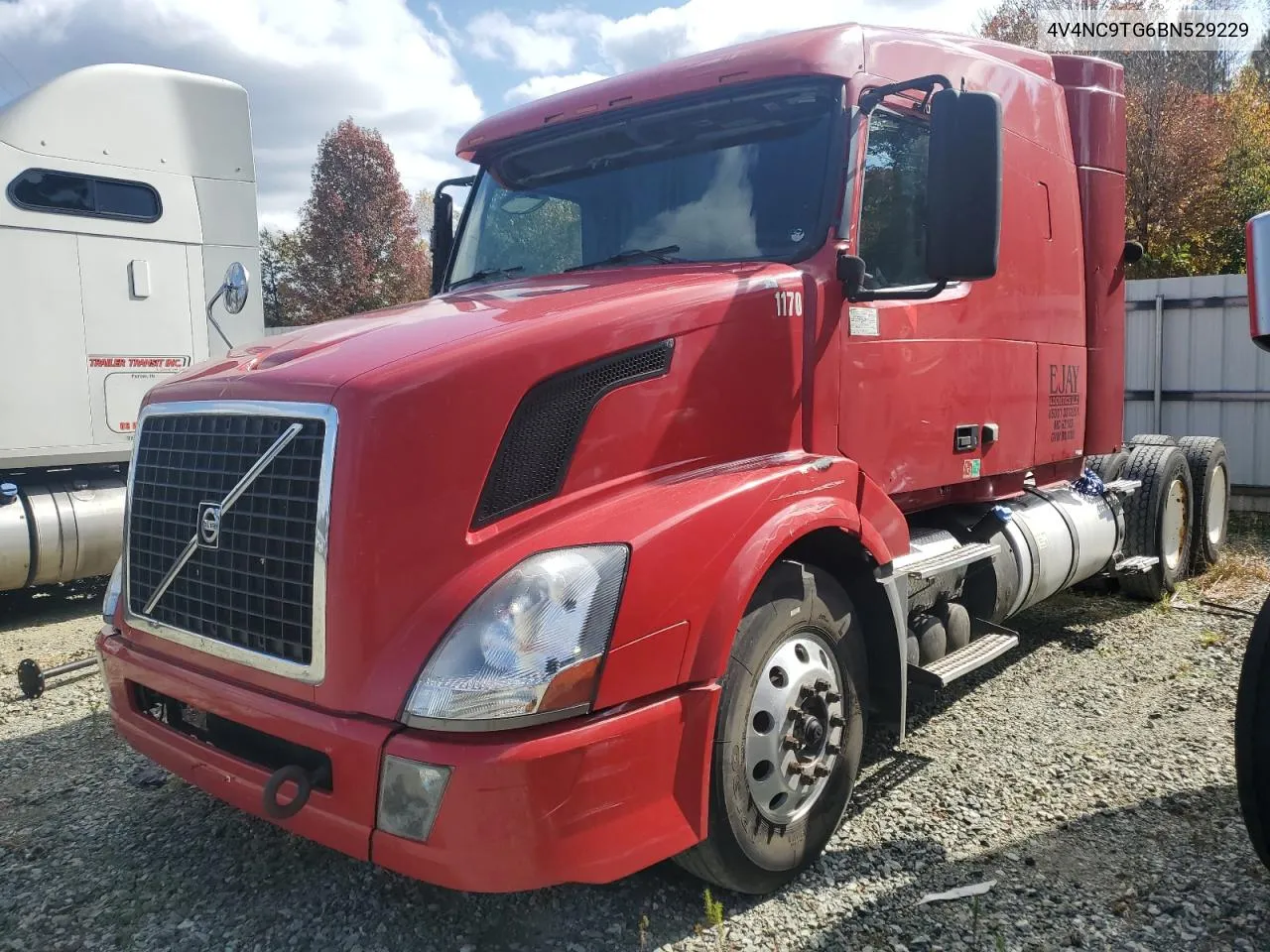 2011 Volvo Vn Vnl VIN: 4V4NC9TG6BN529229 Lot: 78249524