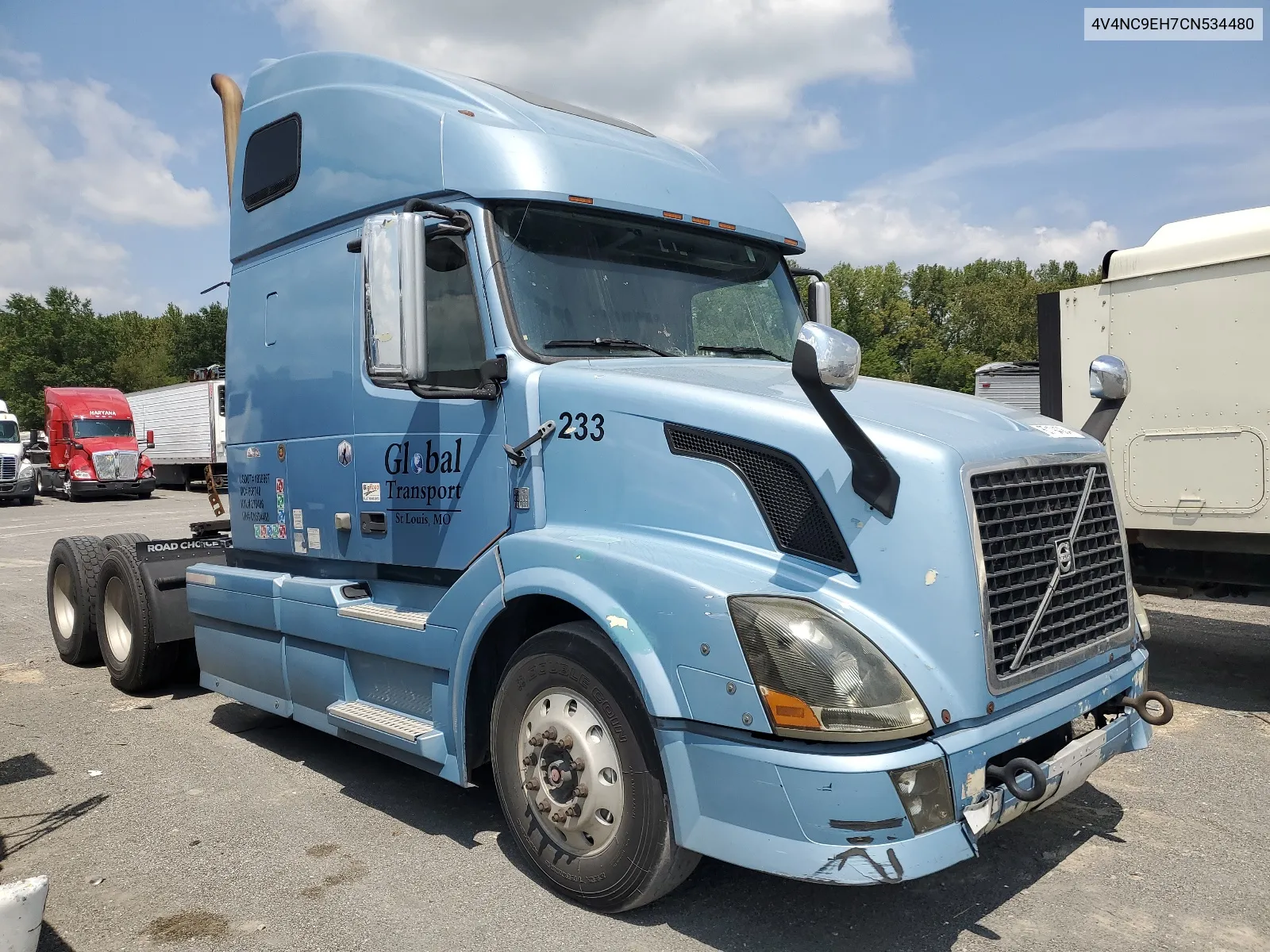 2012 Volvo Vn Vnl VIN: 4V4NC9EH7CN534480 Lot: 67194084