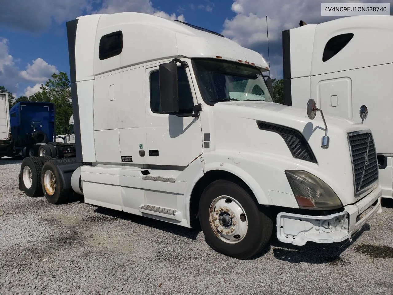 2012 Volvo Vn Vnl VIN: 4V4NC9EJ1CN538740 Lot: 67973314