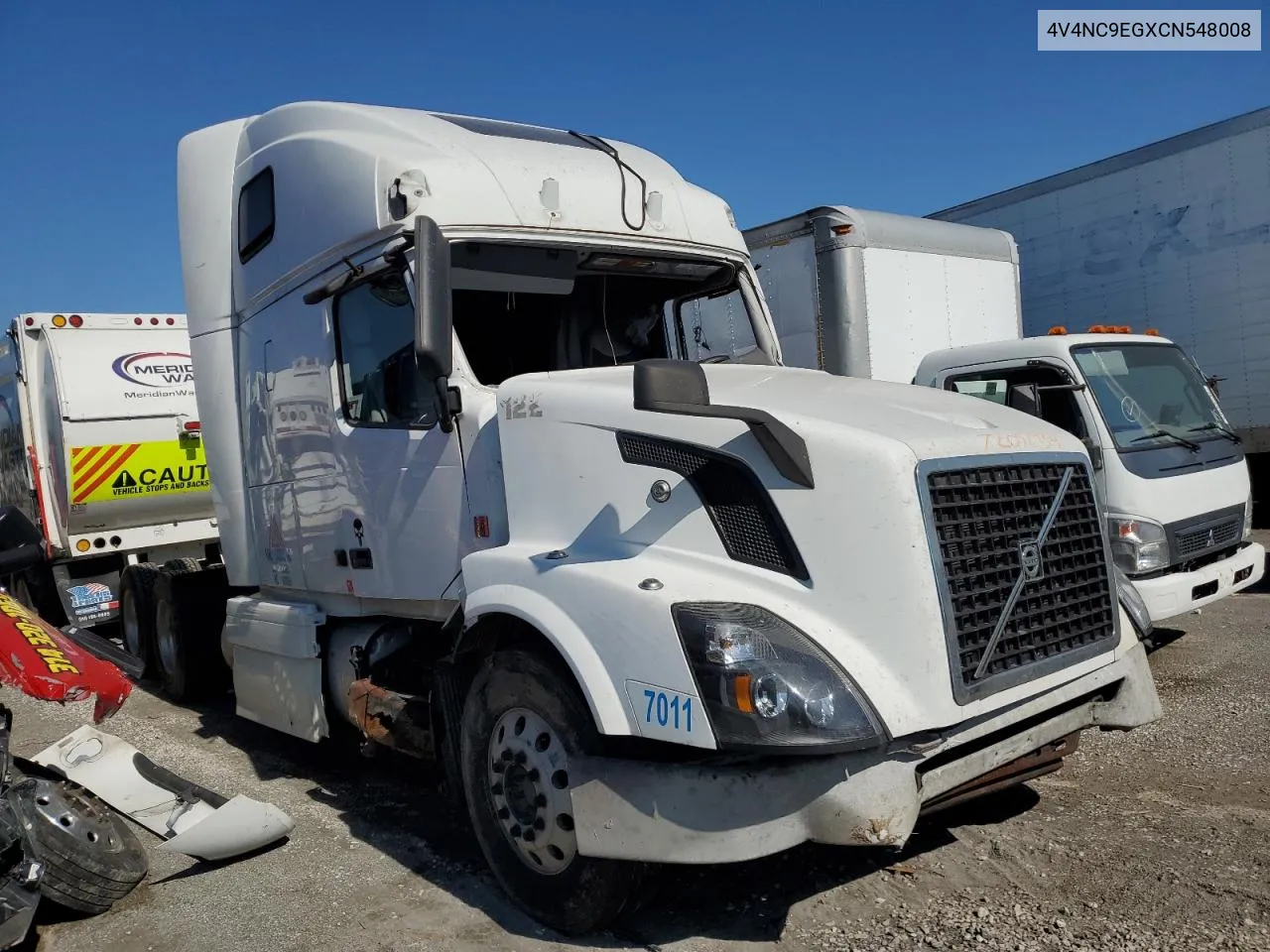 2012 Volvo Vn Vnl VIN: 4V4NC9EGXCN548008 Lot: 72051934