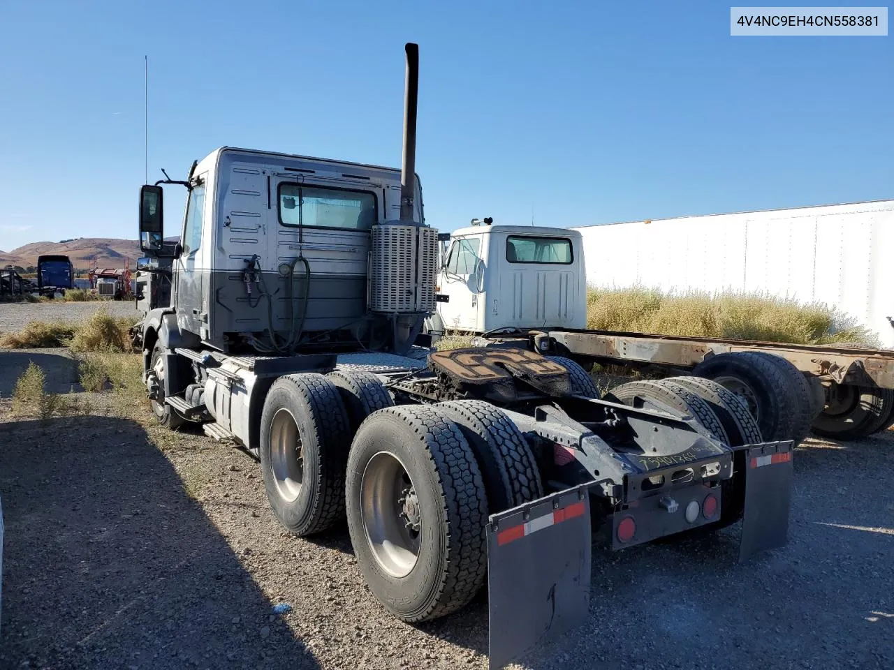 2012 Volvo Vn Vnl VIN: 4V4NC9EH4CN558381 Lot: 75901364