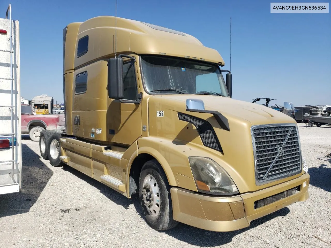 2012 Volvo Vn Vnl VIN: 4V4NC9EH3CN536534 Lot: 77155494