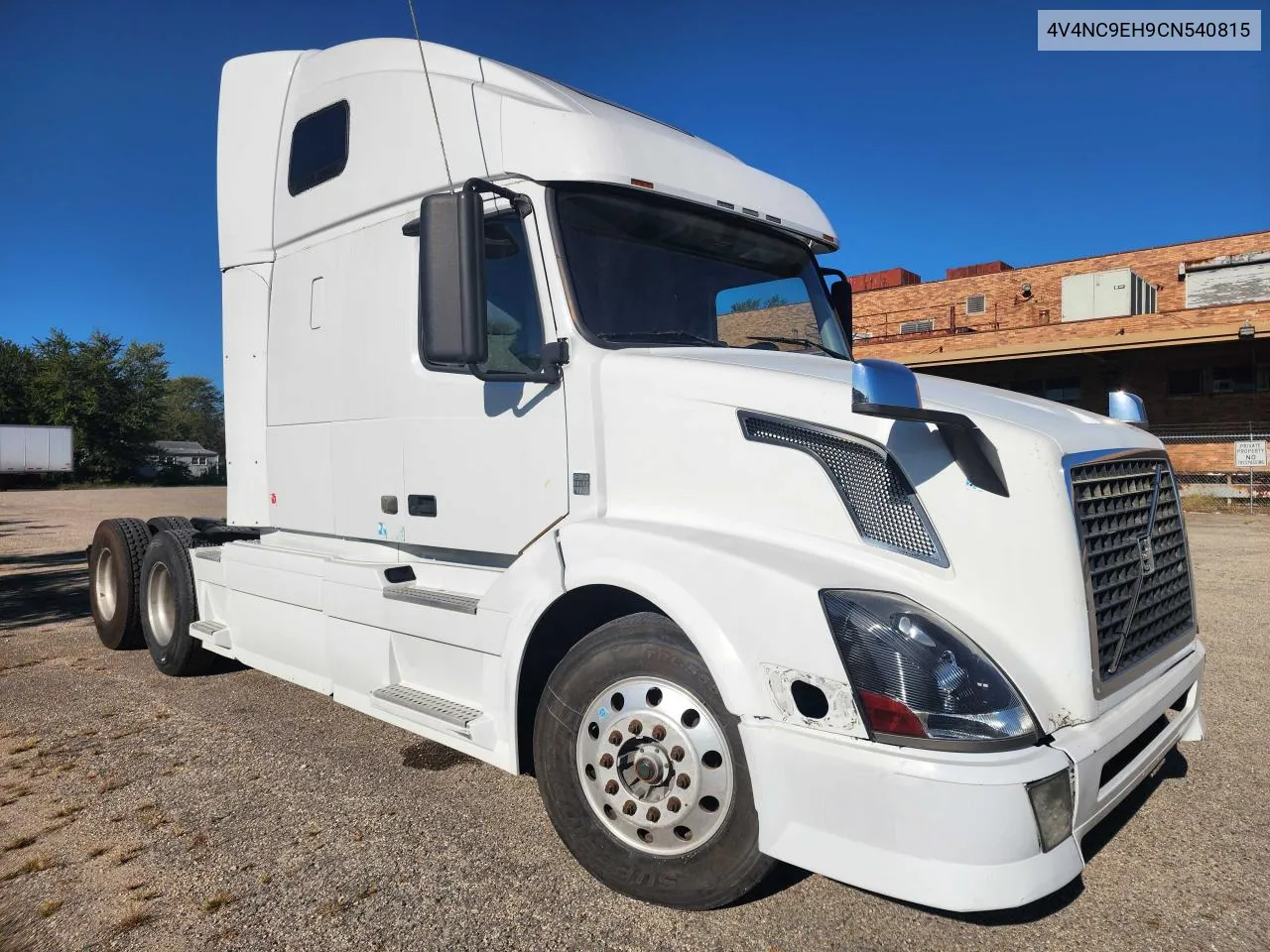 2012 Volvo Vn Vnl VIN: 4V4NC9EH9CN540815 Lot: 77230414