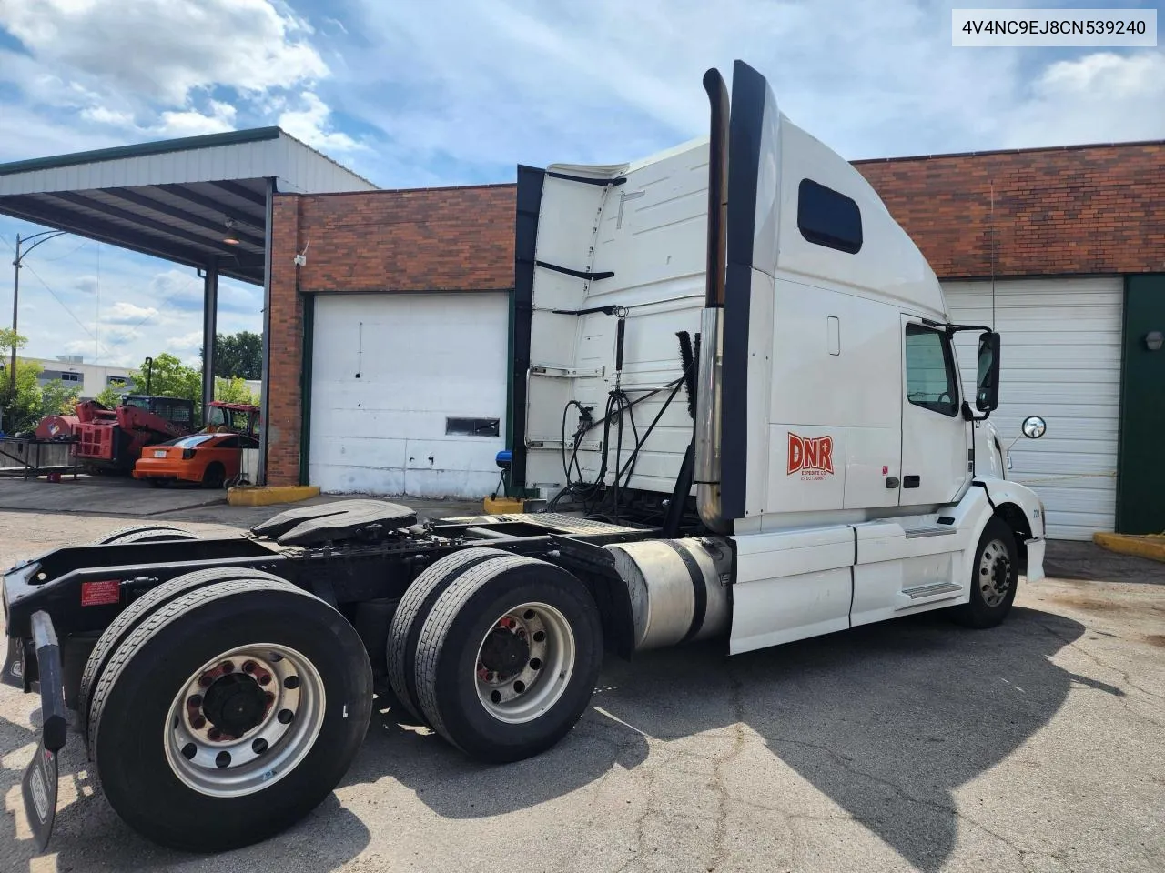 2012 Volvo Vn Vnl VIN: 4V4NC9EJ8CN539240 Lot: 77231864