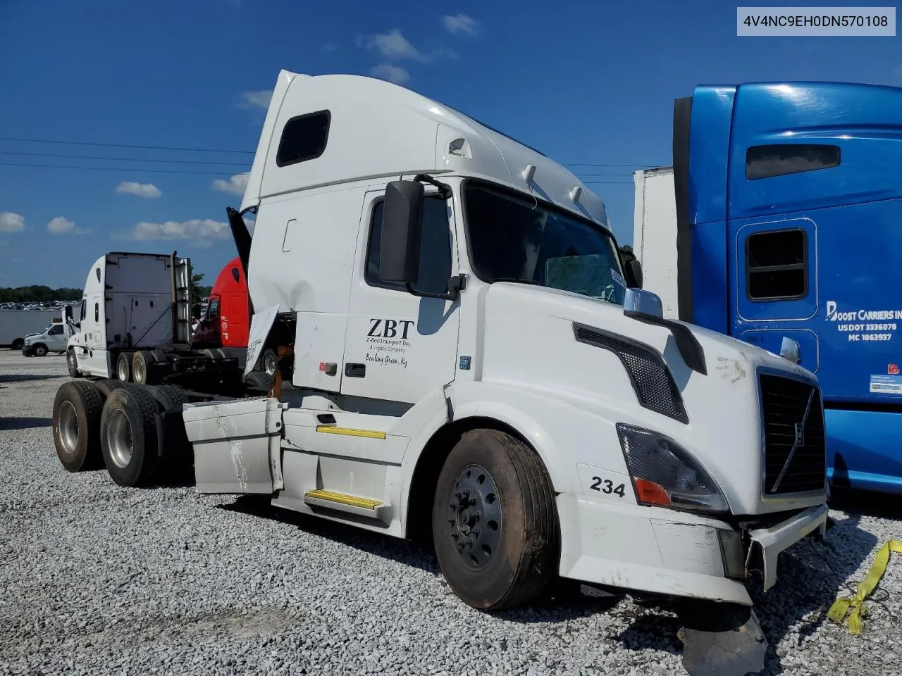 2013 Volvo Vn Vnl VIN: 4V4NC9EH0DN570108 Lot: 65357794