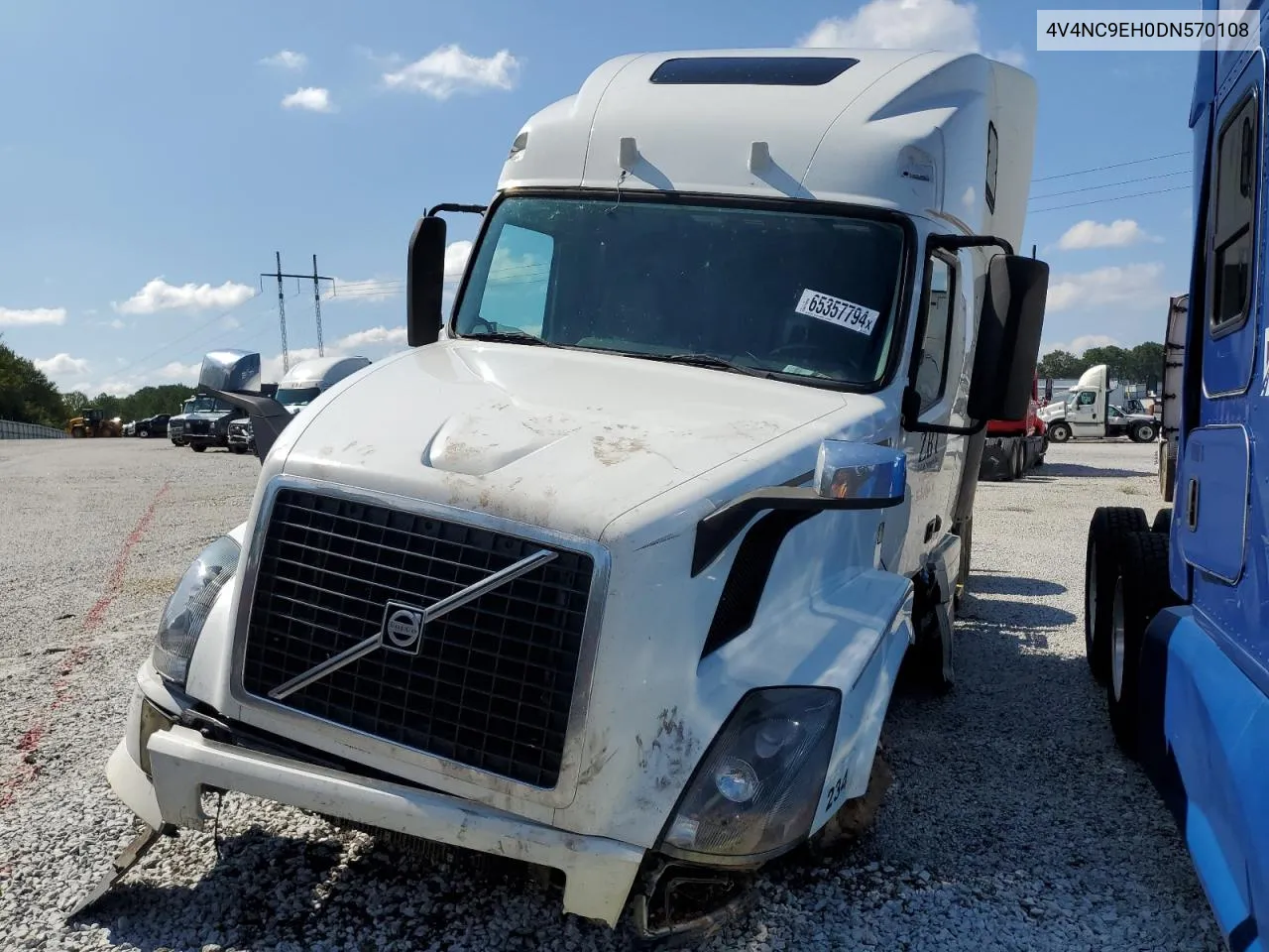 2013 Volvo Vn Vnl VIN: 4V4NC9EH0DN570108 Lot: 65357794