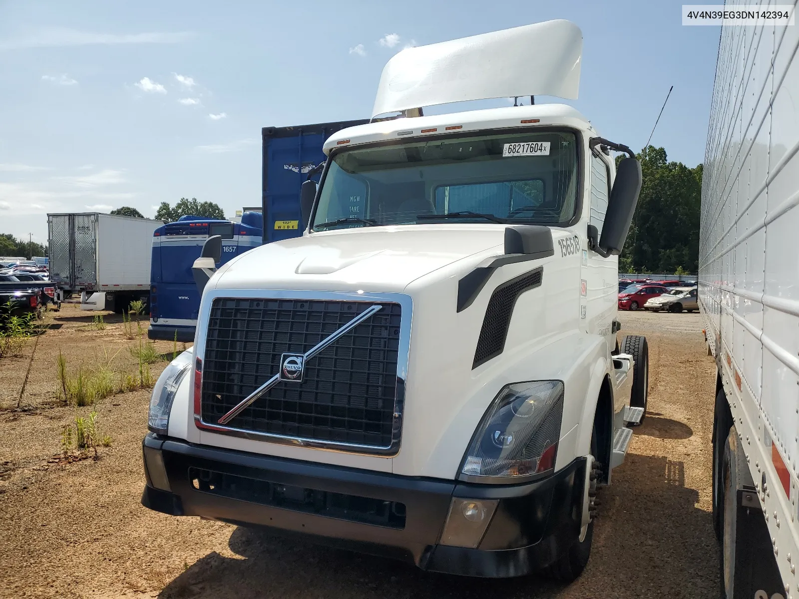 2013 Volvo Vn Vnl VIN: 4V4N39EG3DN142394 Lot: 68217604