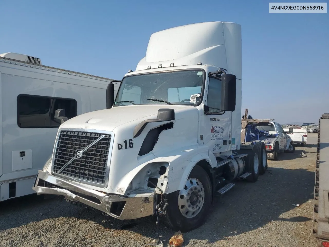 2013 Volvo Vn Vnl VIN: 4V4NC9EG0DN568916 Lot: 70065574