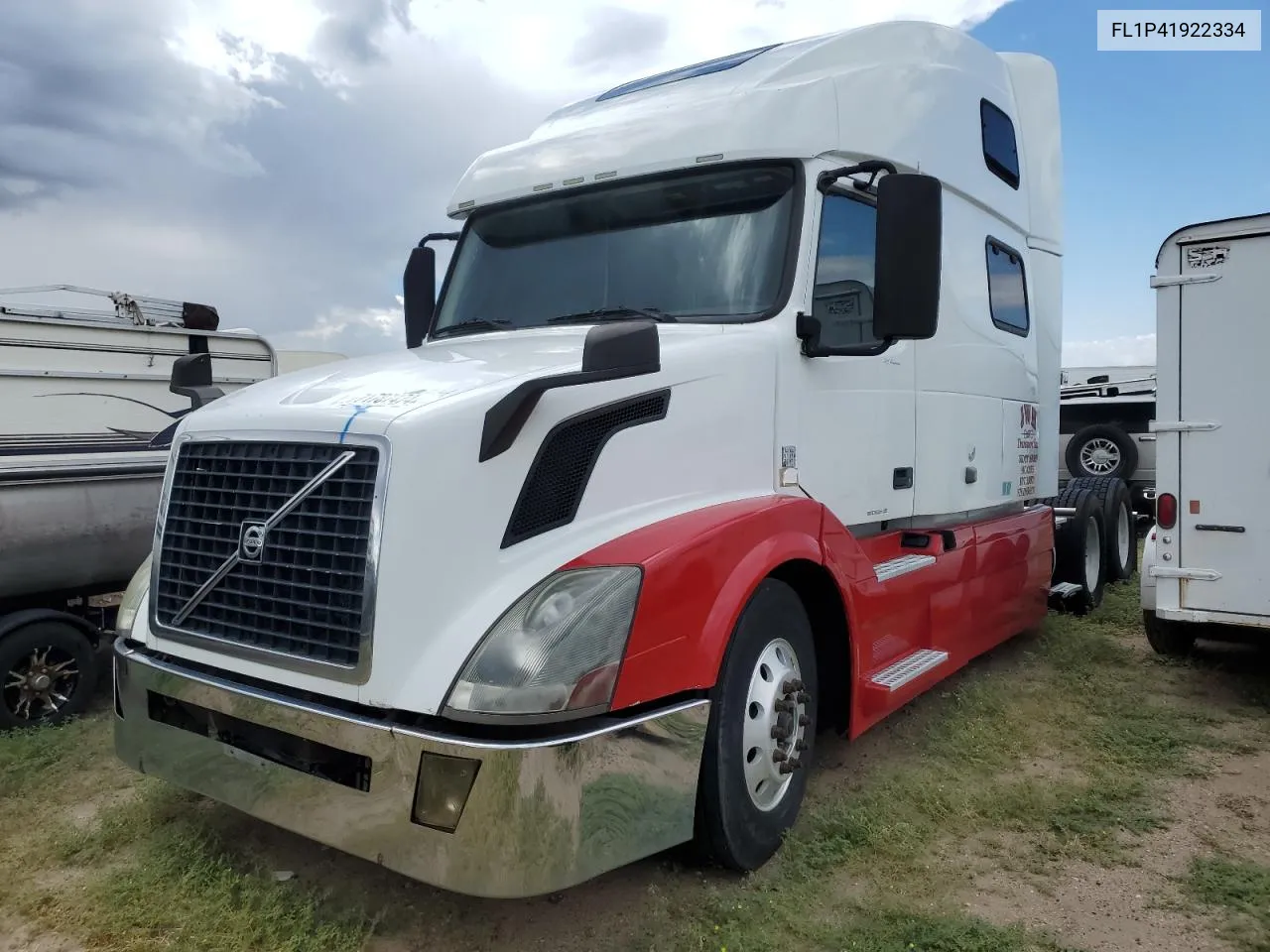 2013 Volvo Vn Vnl VIN: FL1P41922334 Lot: 71787474