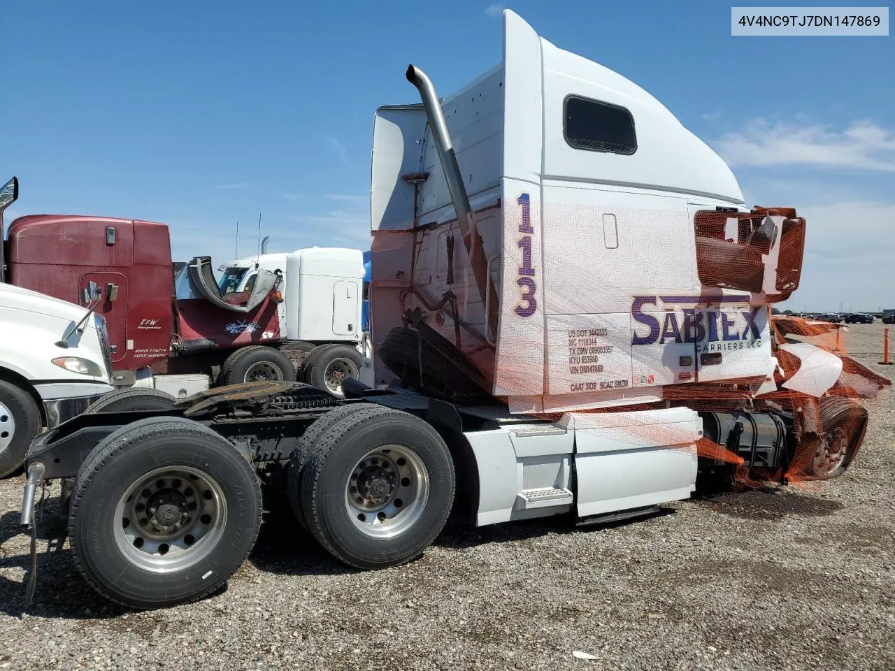 2013 Volvo Vn Vnl VIN: 4V4NC9TJ7DN147869 Lot: 80056744