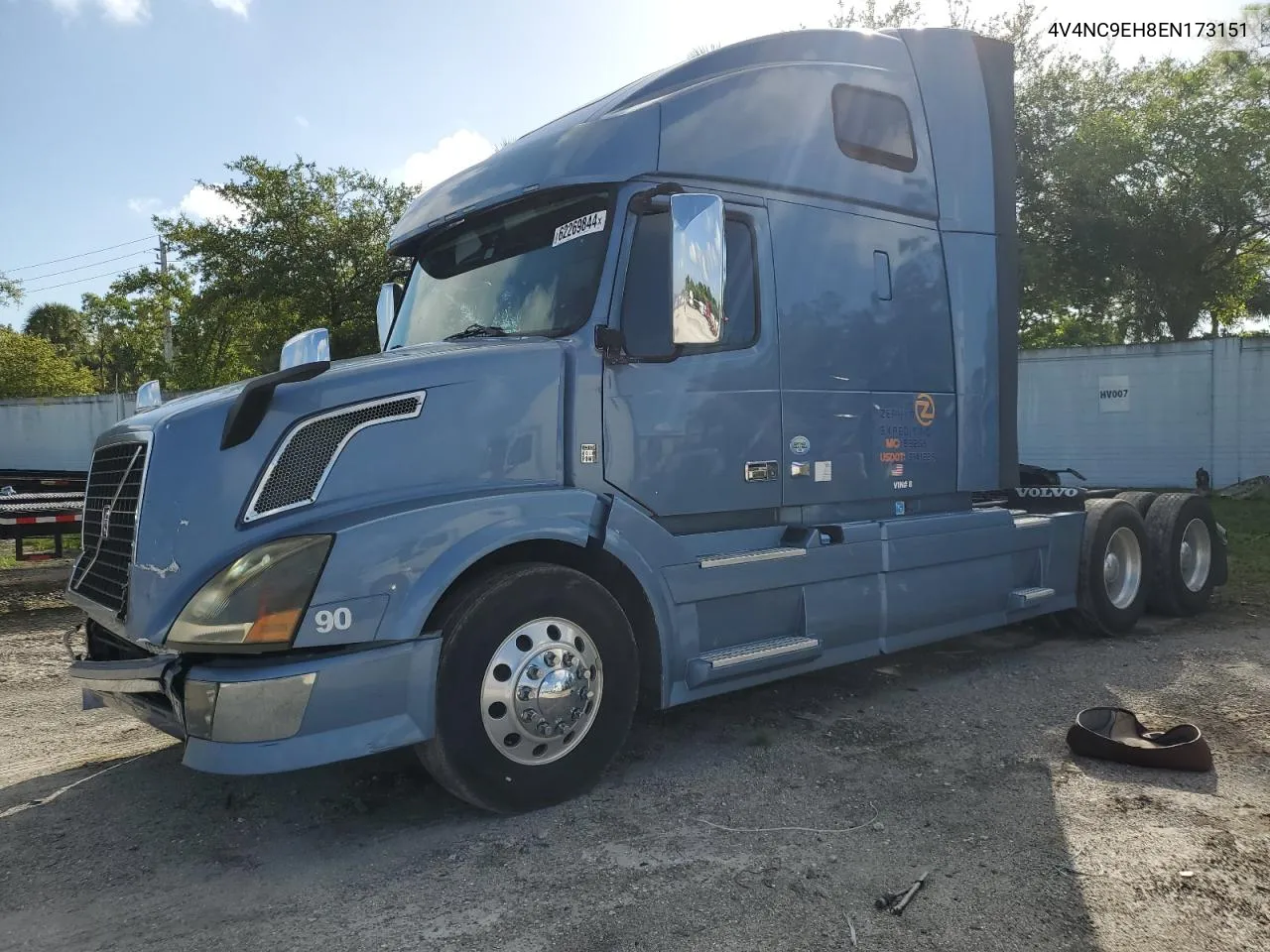 4V4NC9EH8EN173151 2014 Volvo Vn Vnl