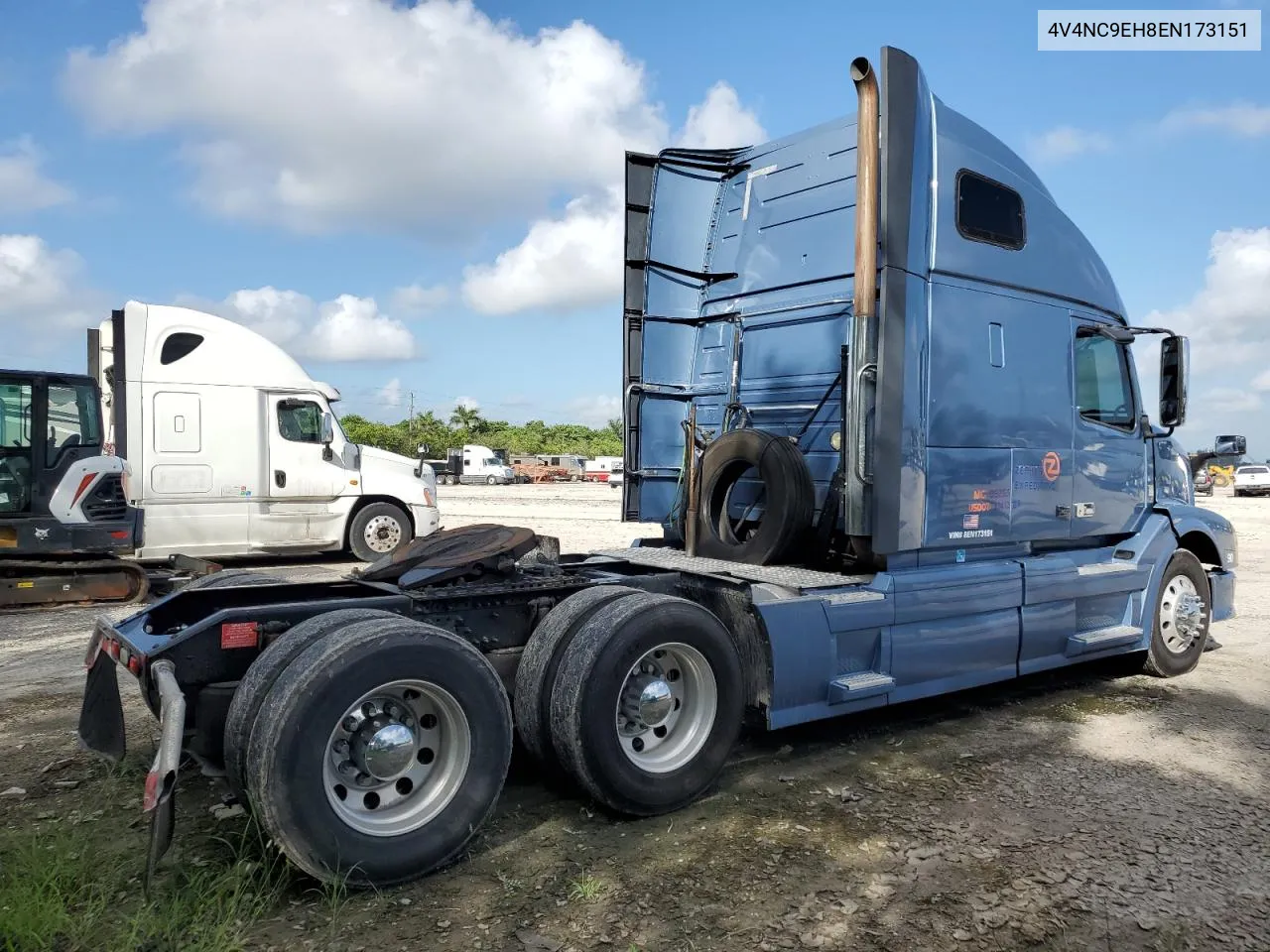 4V4NC9EH8EN173151 2014 Volvo Vn Vnl