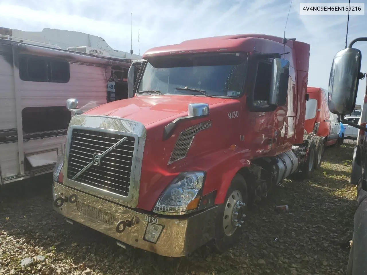 2014 Volvo Vn Vnl VIN: 4V4NC9EH6EN159216 Lot: 70800514