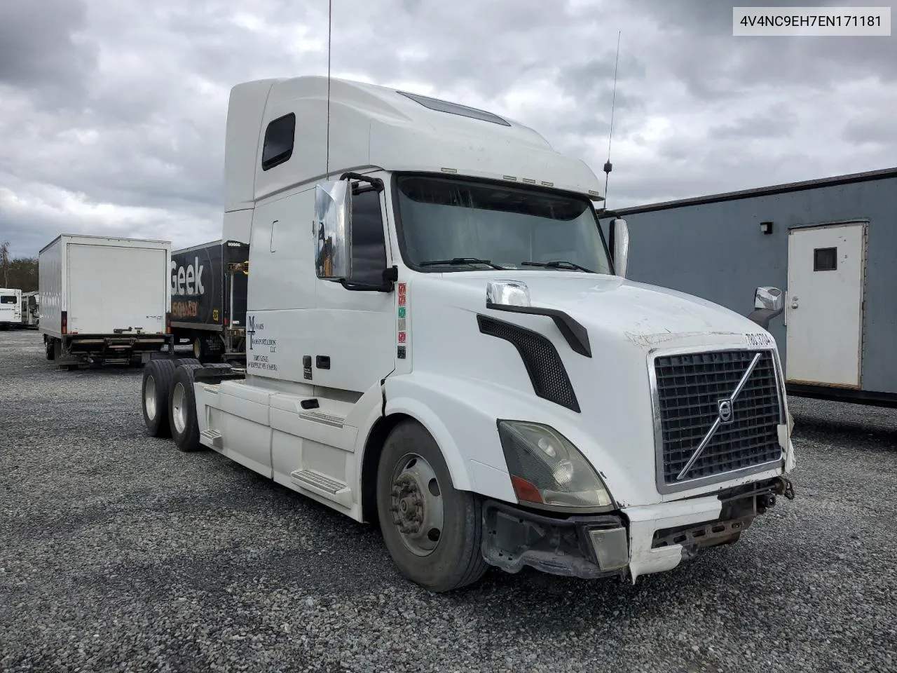 2014 Volvo Vn Vnl VIN: 4V4NC9EH7EN171181 Lot: 78013704