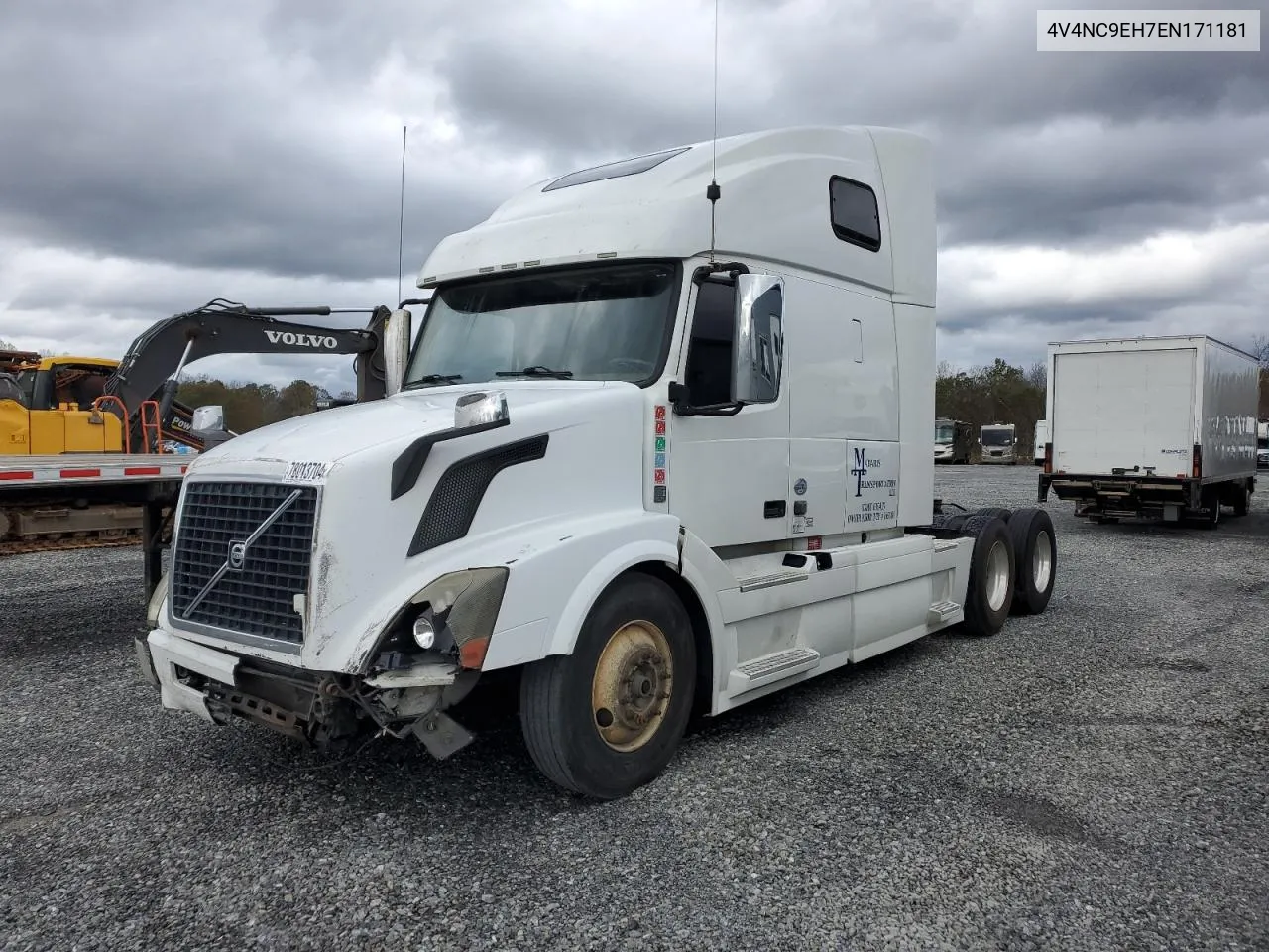 2014 Volvo Vn Vnl VIN: 4V4NC9EH7EN171181 Lot: 78013704