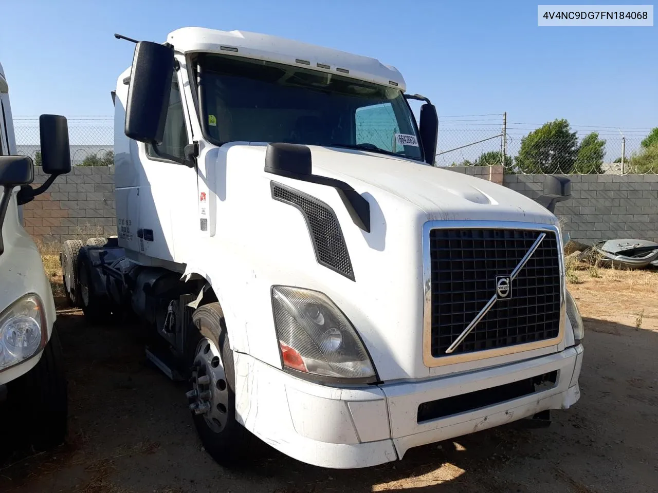 2015 Volvo Vn Vnl VIN: 4V4NC9DG7FN184068 Lot: 66428634