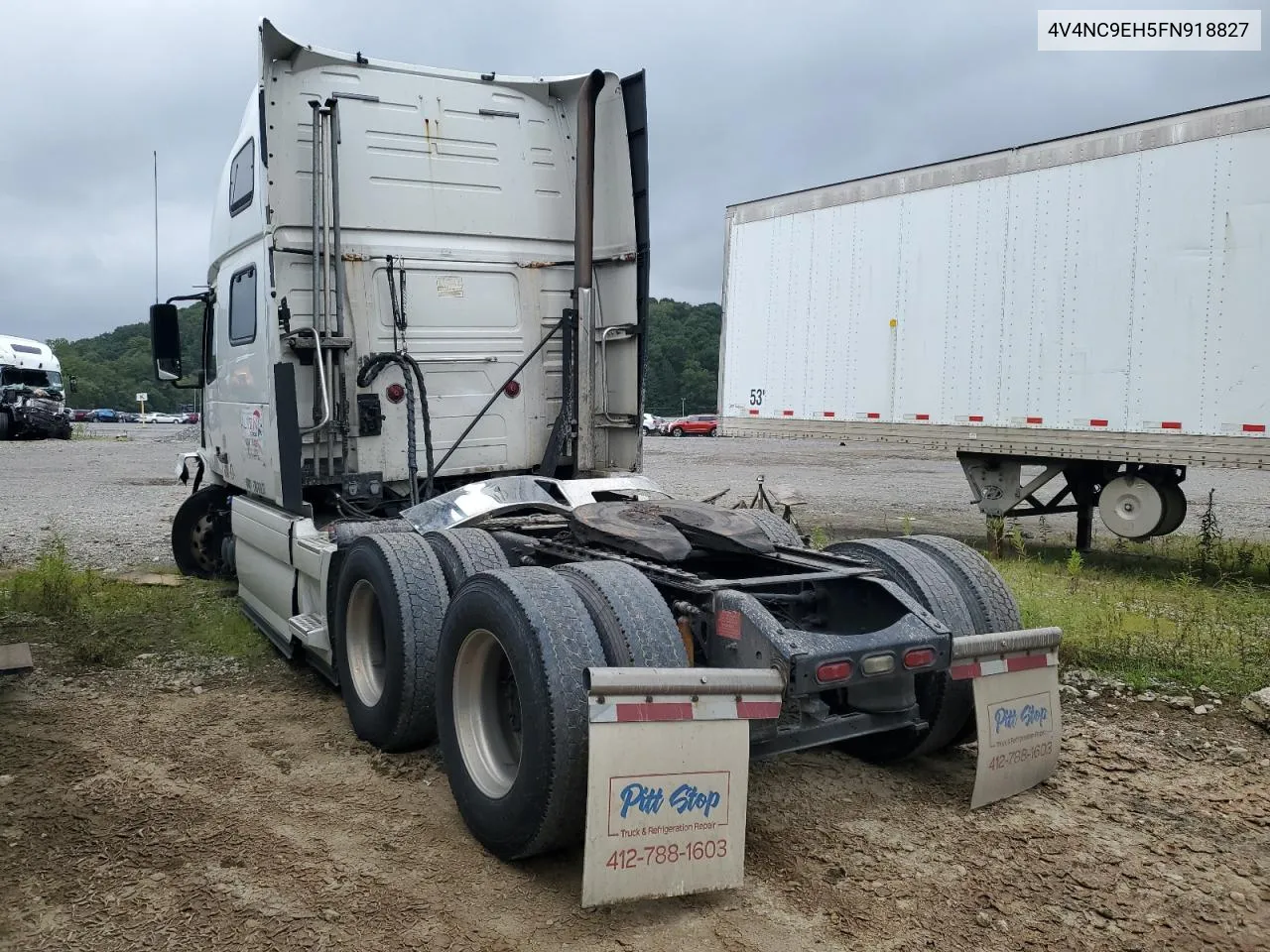 2015 Volvo Vn Vnl VIN: 4V4NC9EH5FN918827 Lot: 67050184