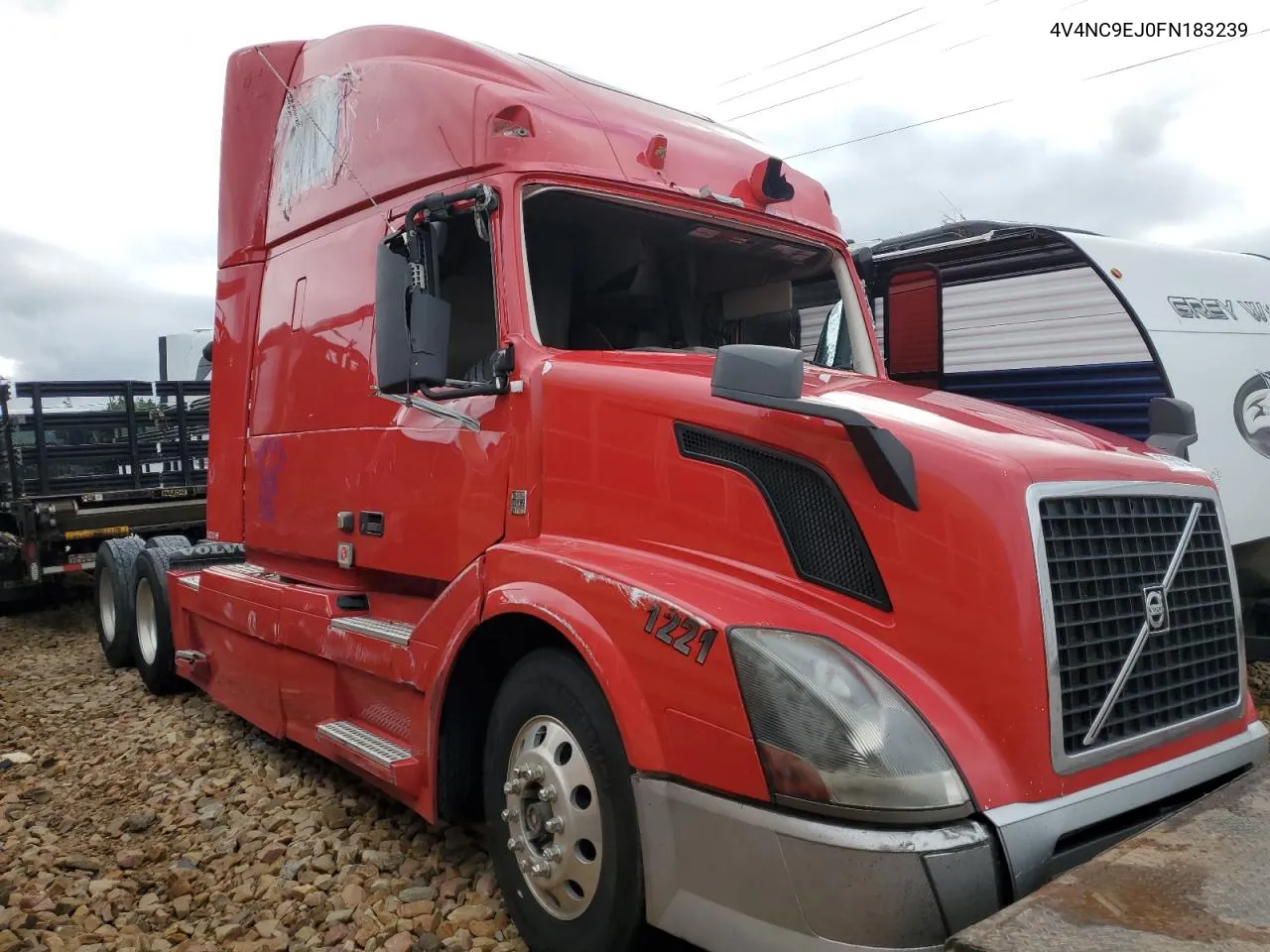 2015 Volvo Vn Vnl VIN: 4V4NC9EJ0FN183239 Lot: 67557104