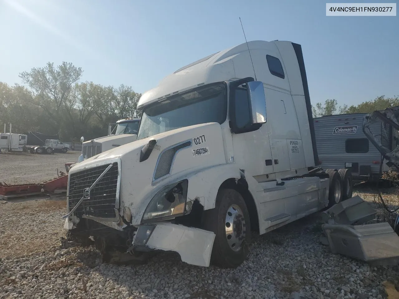 2015 Volvo Vn Vnl VIN: 4V4NC9EH1FN930277 Lot: 74607294