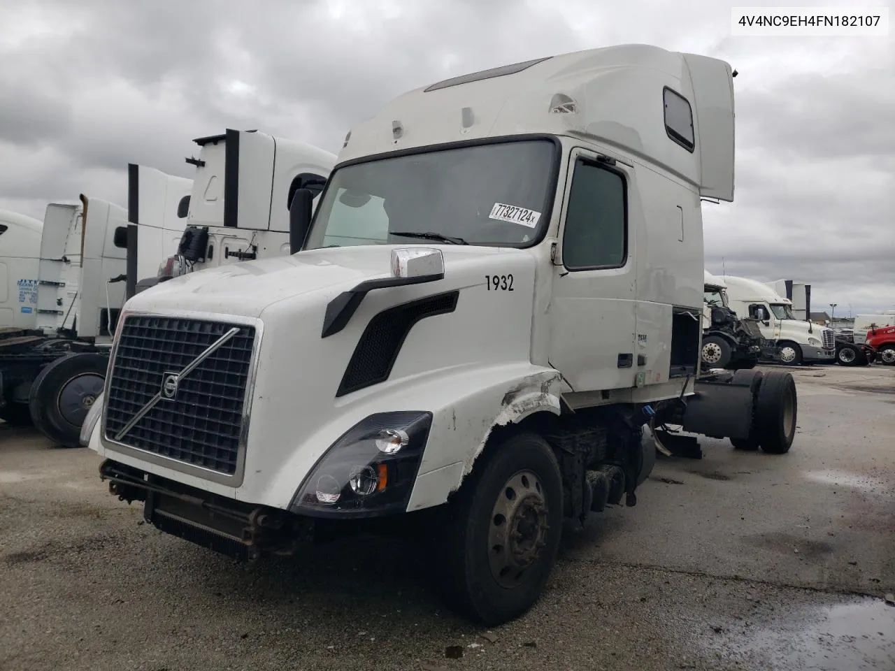 2015 Volvo Vn Vnl VIN: 4V4NC9EH4FN182107 Lot: 77327124