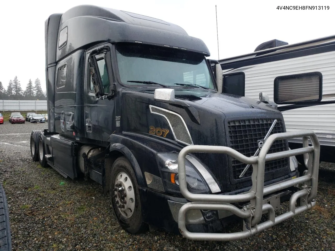 2015 Volvo Vn Vnl VIN: 4V4NC9EH8FN913119 Lot: 78518234