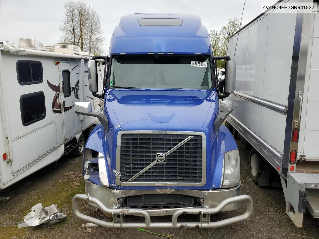 2016 Volvo Vn Vnl VIN: 4V4NC9EH7GN941527 Lot: 48475054