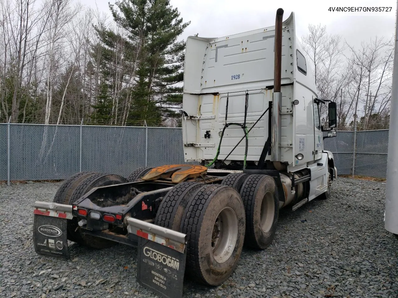 2016 Volvo Vn Vnl VIN: 4V4NC9EH7GN935727 Lot: 52278054