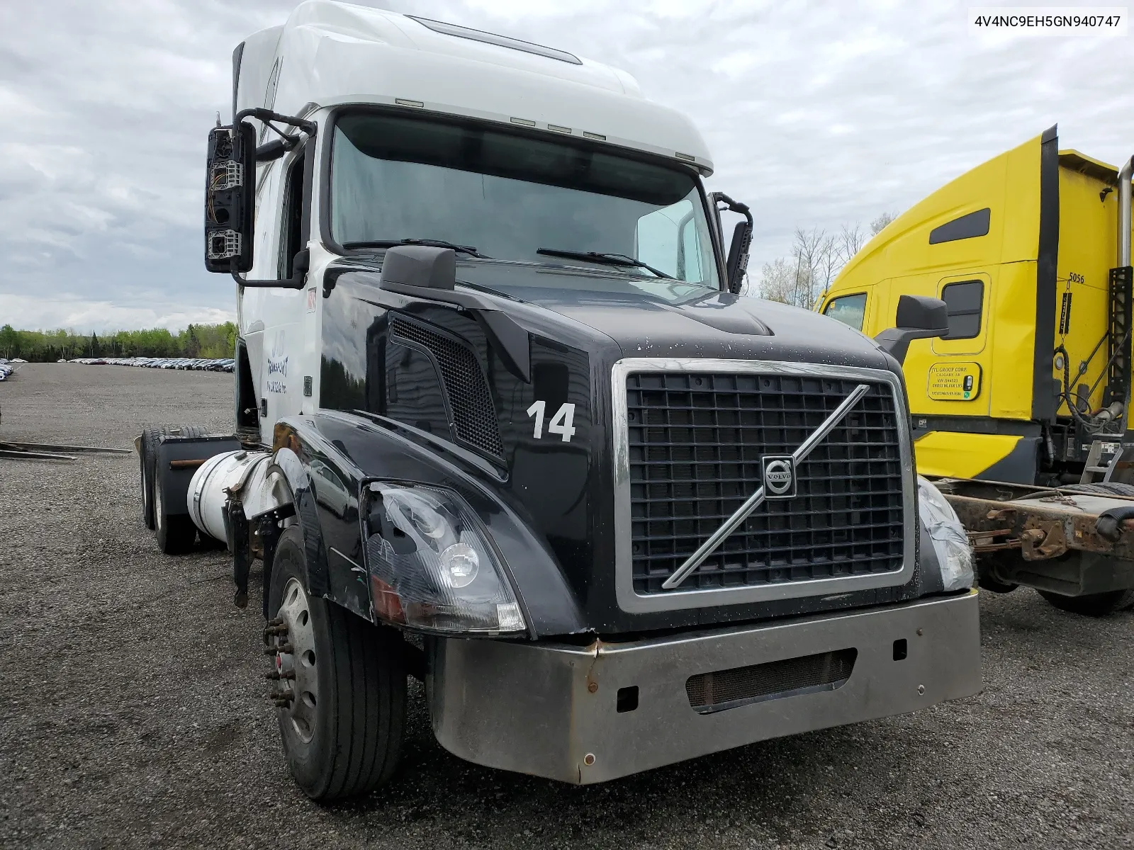 2016 Volvo Vn Vnl VIN: 4V4NC9EH5GN940747 Lot: 52558844