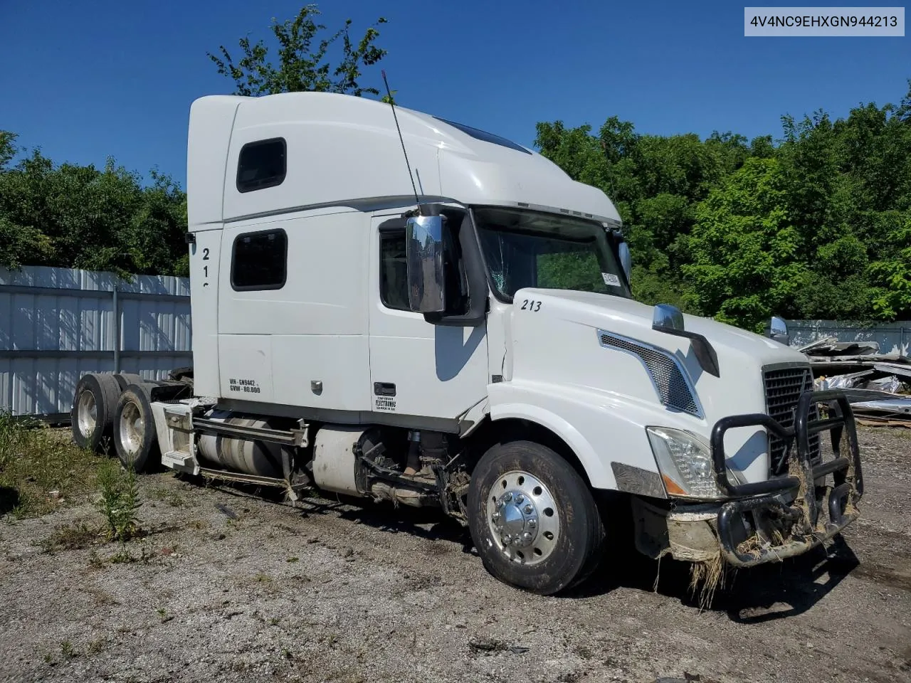 2016 Volvo Vn Vnl VIN: 4V4NC9EHXGN944213 Lot: 57429004