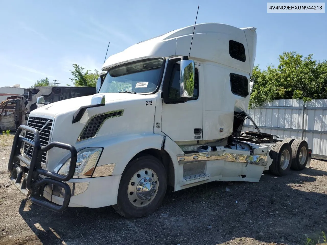 2016 Volvo Vn Vnl VIN: 4V4NC9EHXGN944213 Lot: 57429004