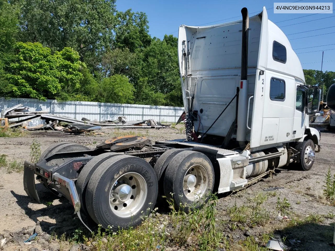 2016 Volvo Vn Vnl VIN: 4V4NC9EHXGN944213 Lot: 57429004