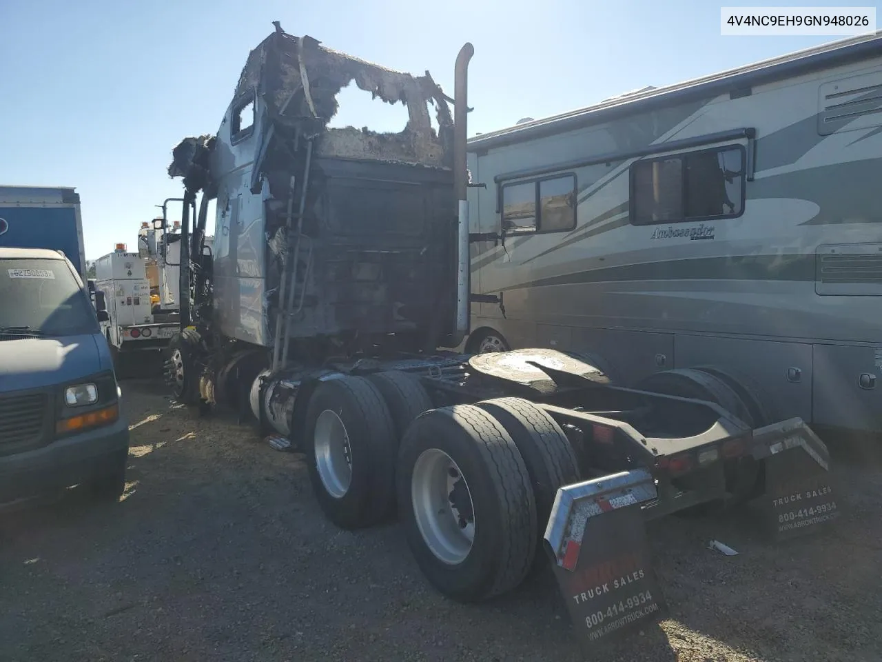 2016 Volvo Vn Vnl VIN: 4V4NC9EH9GN948026 Lot: 67041634