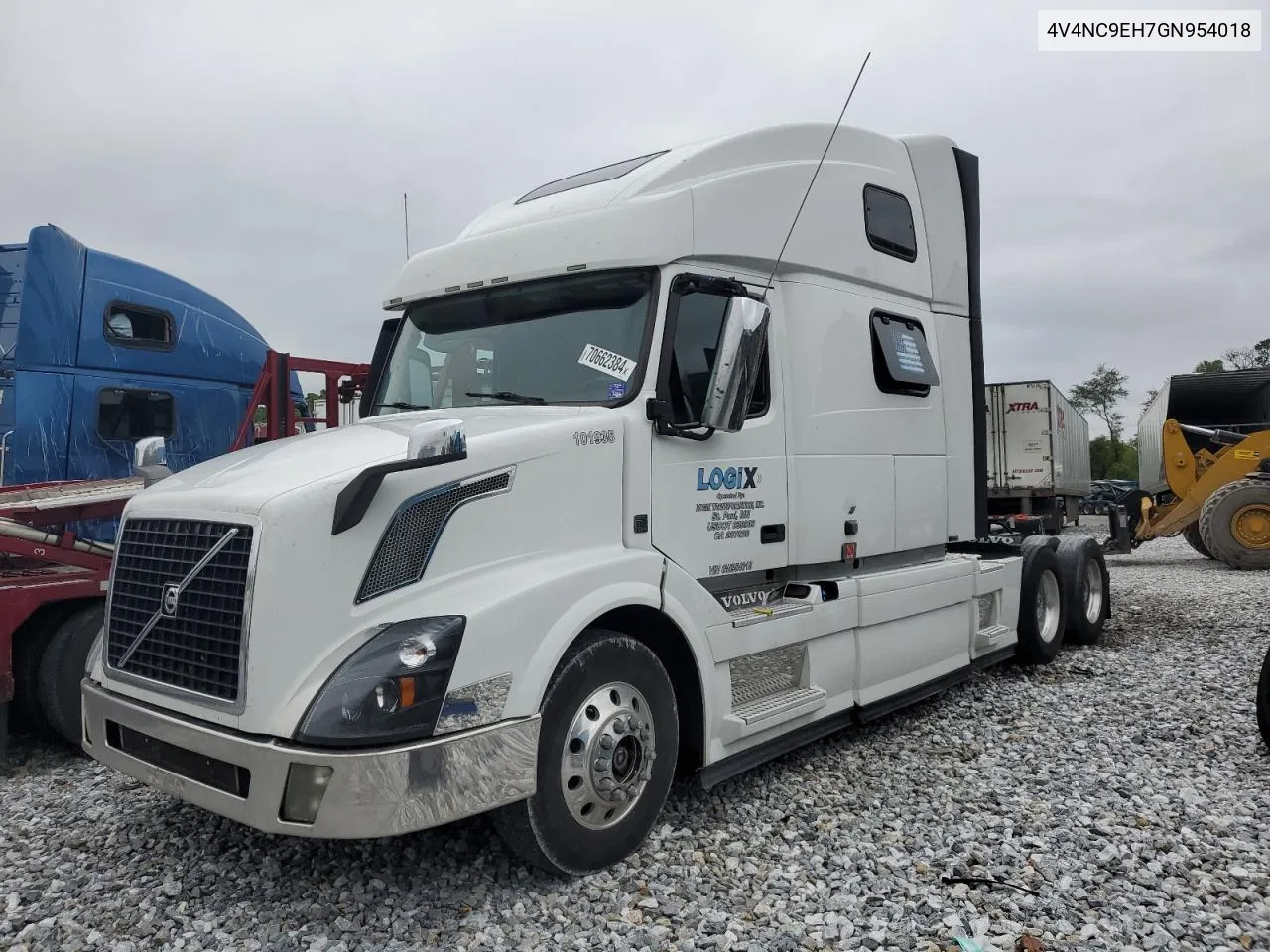 2016 Volvo Vn Vnl VIN: 4V4NC9EH7GN954018 Lot: 70662384