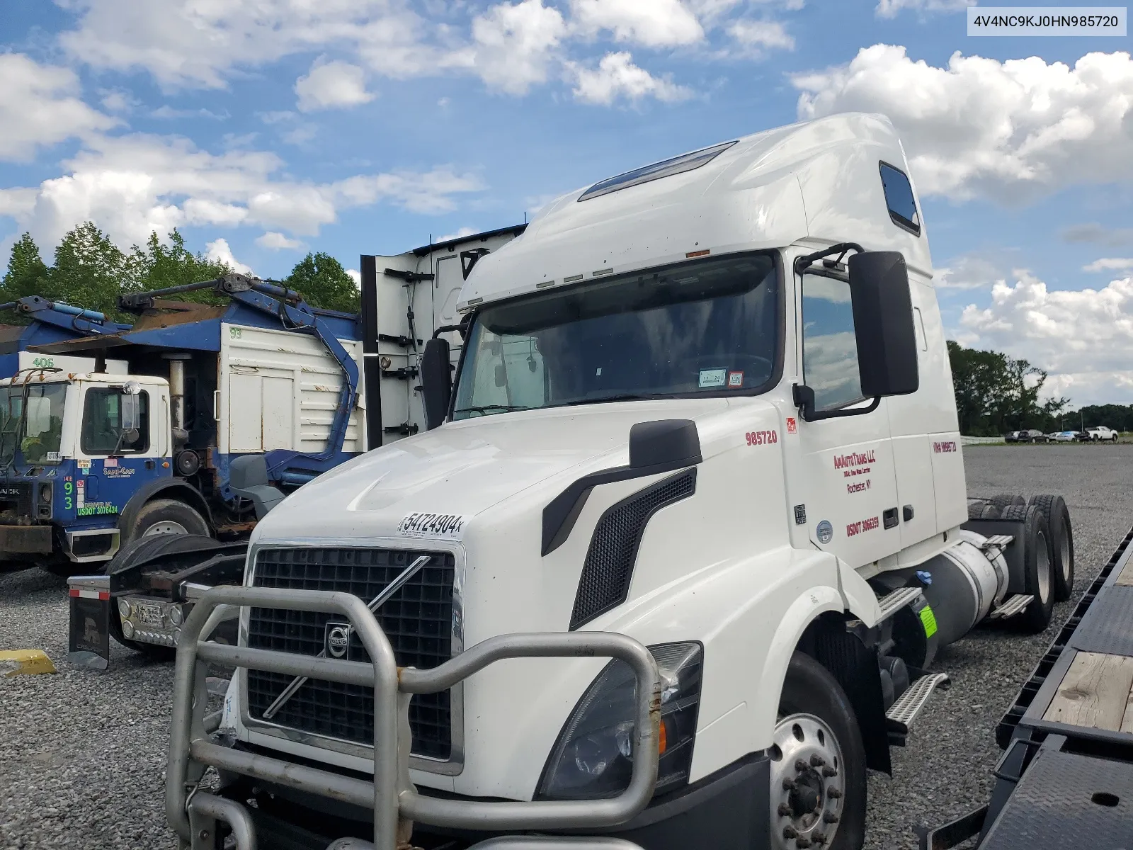 2017 Volvo Vn Vnl VIN: 4V4NC9KJ0HN985720 Lot: 54724904