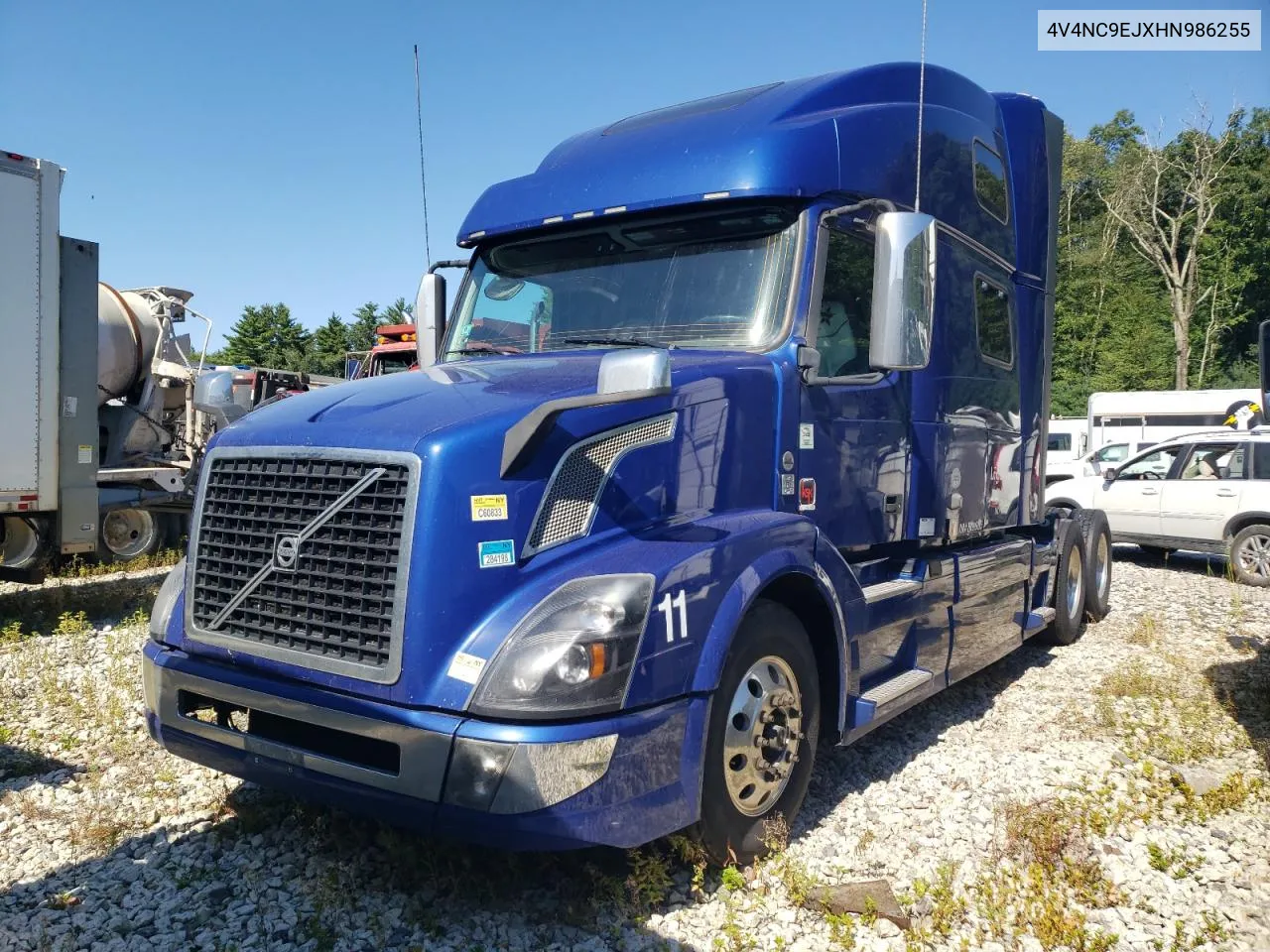 2017 Volvo Vn Vnl VIN: 4V4NC9EJXHN986255 Lot: 69603704