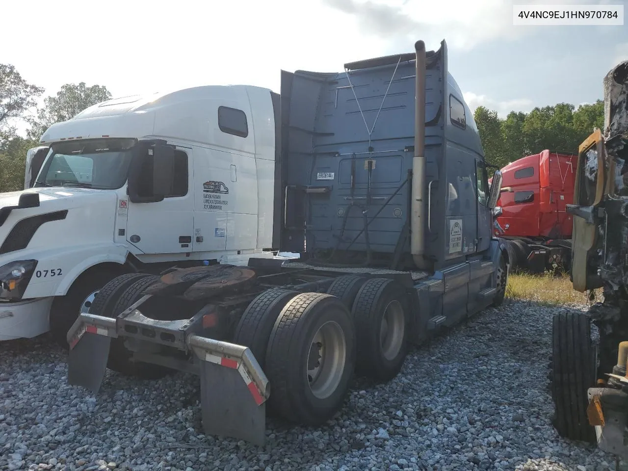 2017 Volvo Vn Vnl VIN: 4V4NC9EJ1HN970784 Lot: 69836144