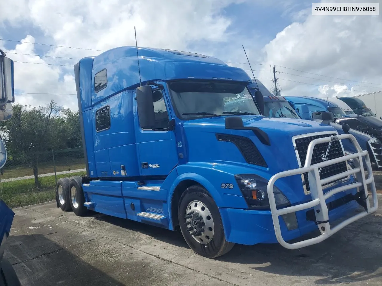 2017 Volvo Vn Vnl VIN: 4V4N99EH8HN976058 Lot: 72708924