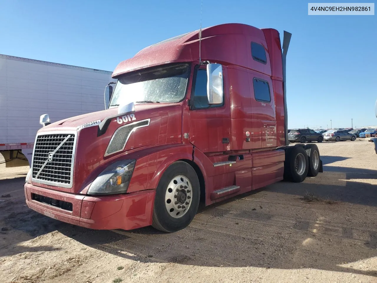 2017 Volvo Vn Vnl VIN: 4V4NC9EH2HN982861 Lot: 77082344